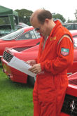 Gary Culver was chuffed to quickly have beaten  fellow circuit racer NP-B's best time !
