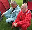 The Master (l) urges his young apprentice (r) to feel the power of the Forza