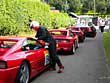 In the lane on Sunday, waiting for the off
